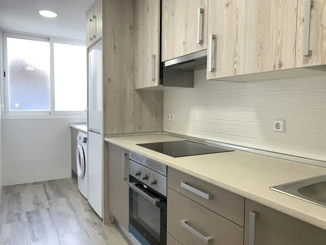 Cuina de Pis de lloguer en Collado Villalba amb Calefacció, Terrassa i Traster
