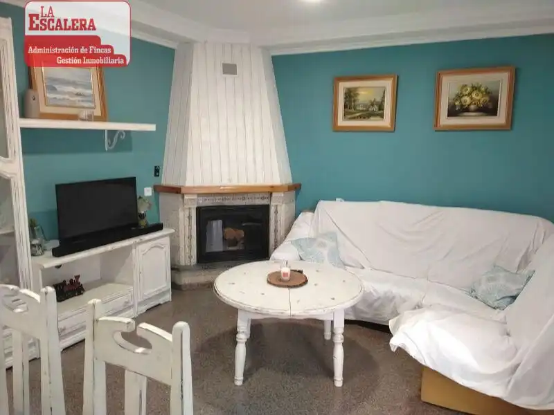 Sala de estar de Casa adosada en venta en Ibi