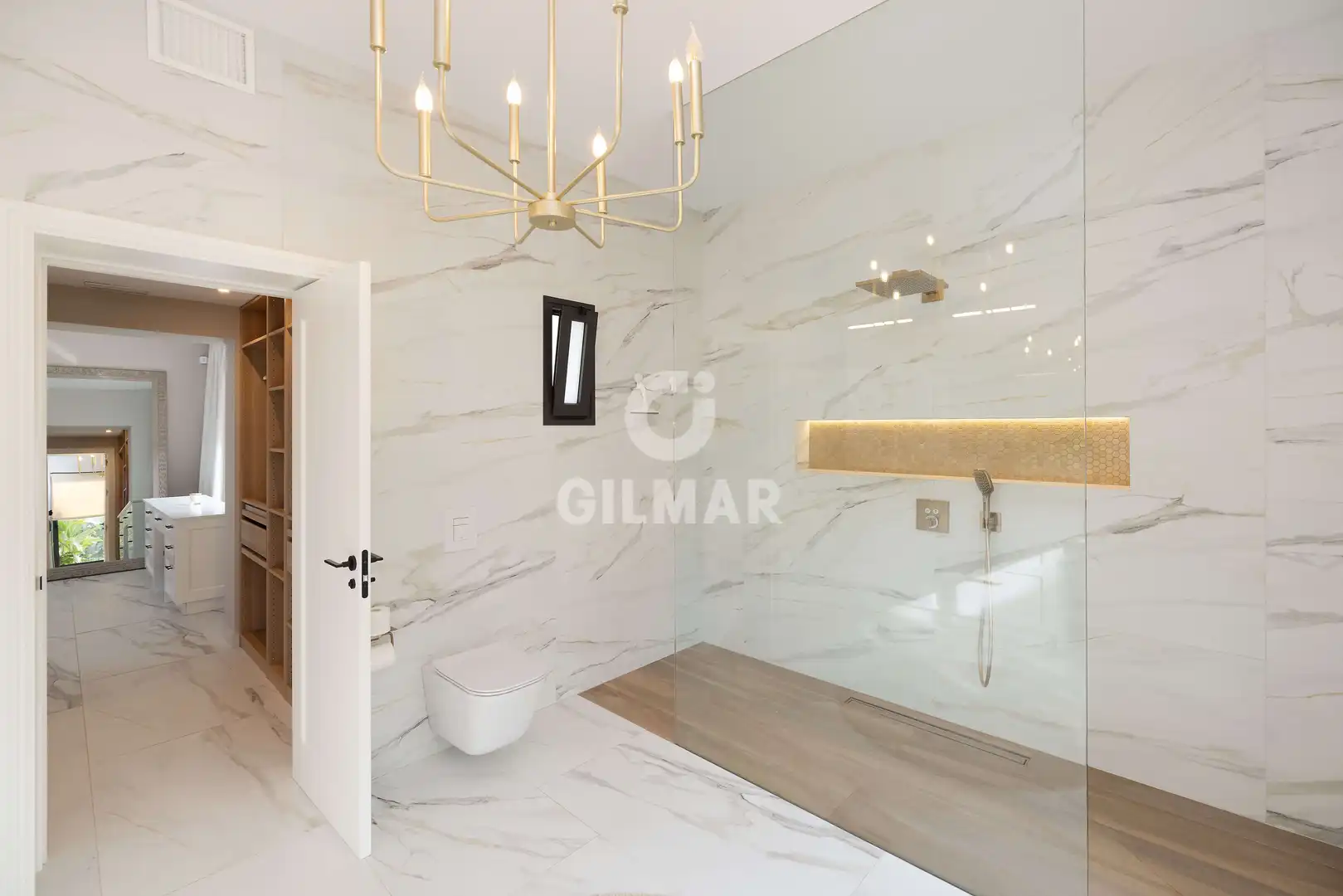 Bathroom of Houses for sale in Benalmádena  with Heating, Private garden and Swimming Pool