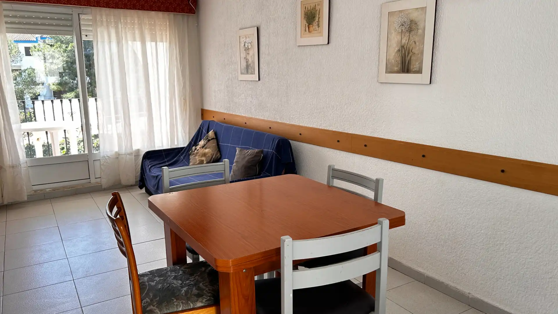 Menjador de Apartament en venda en Peñíscola / Peníscola amb Moblat, Forn i Rentadora