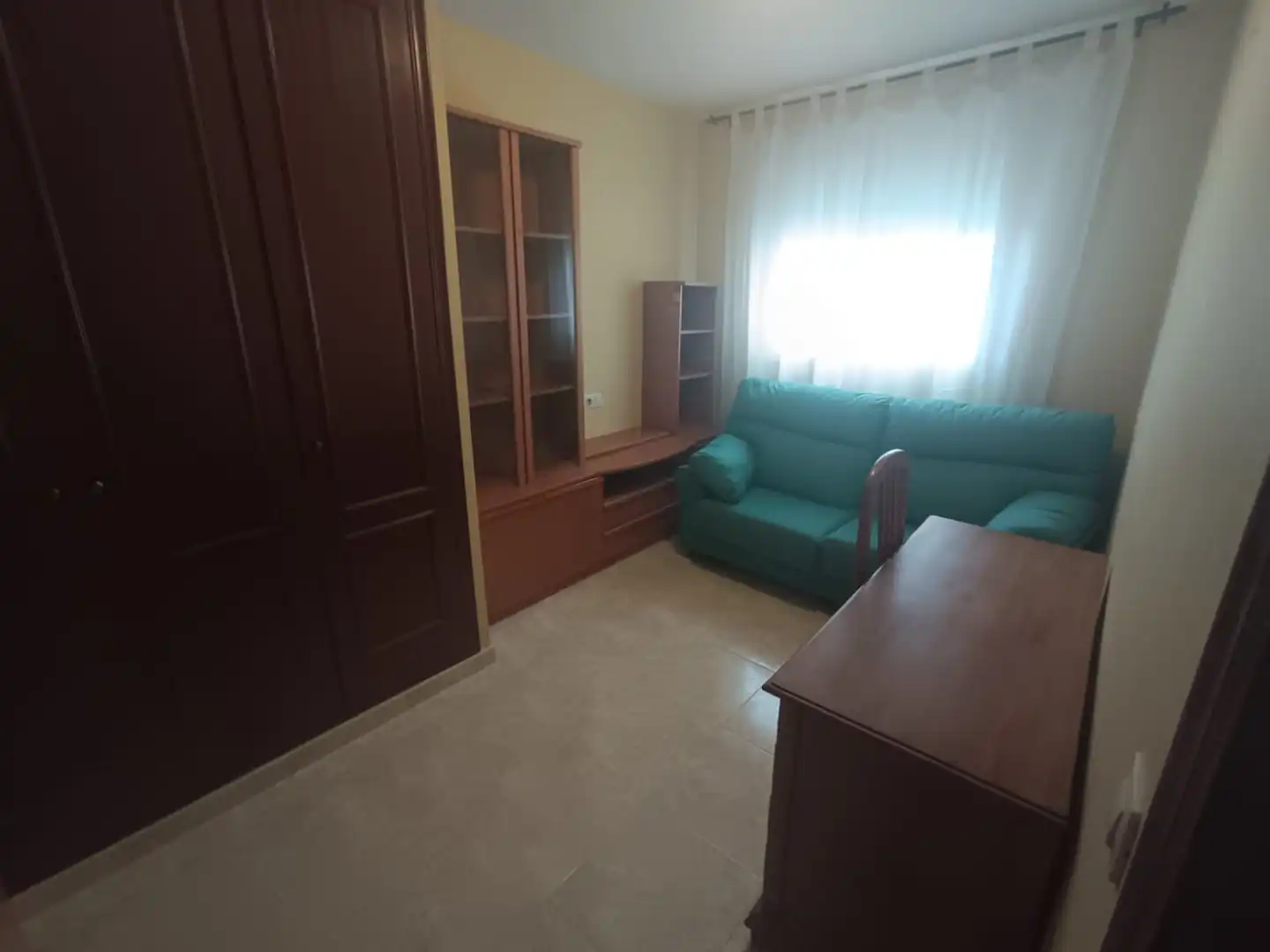 Schlafzimmer von Wohnung zur Miete in Burriana / Borriana mit Klimaanlage, Heizung und Möbliert