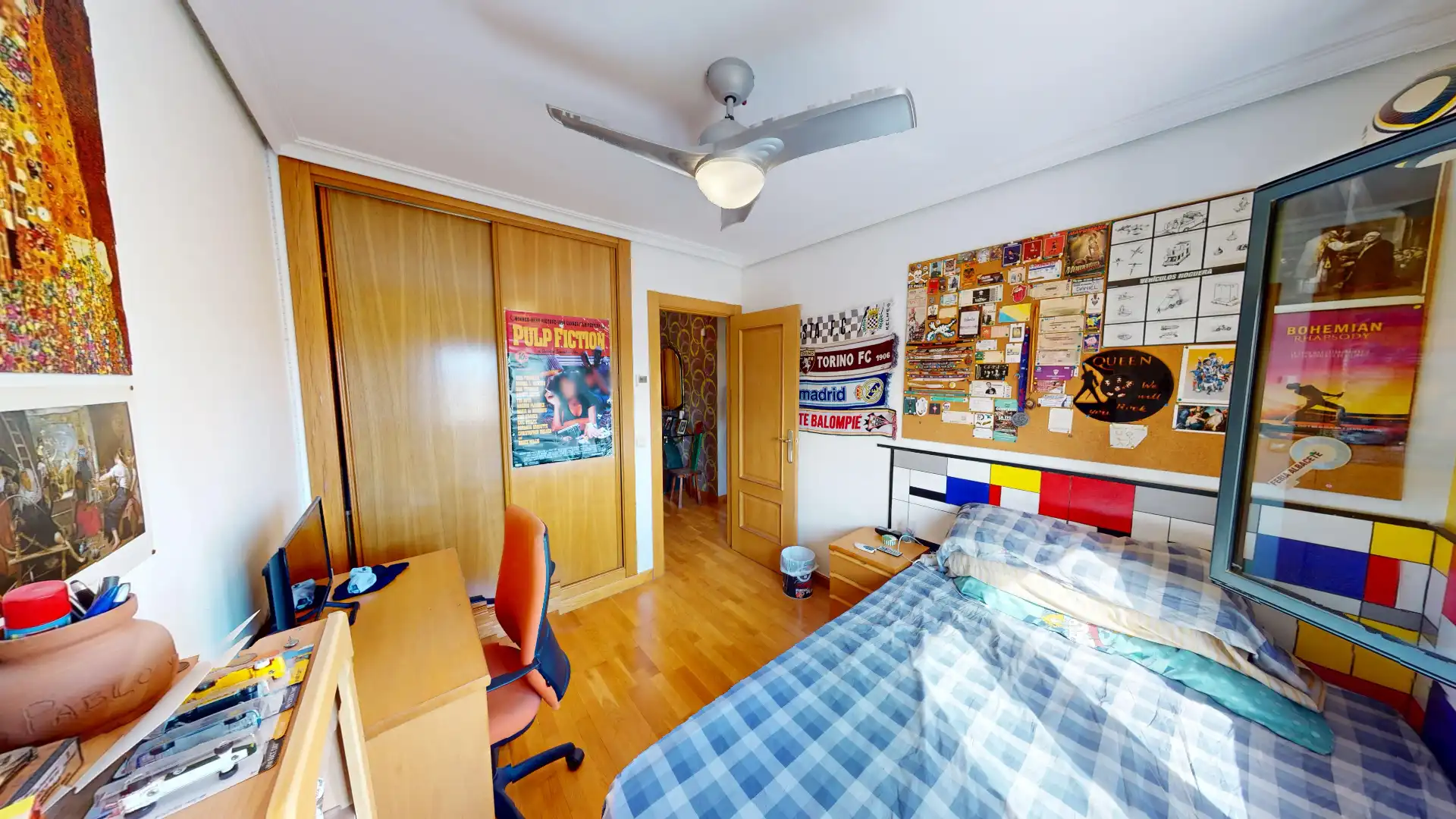 Habitación de Casa adosada en venta en Albacete con Aire acondicionado, Calefacción y Parquet