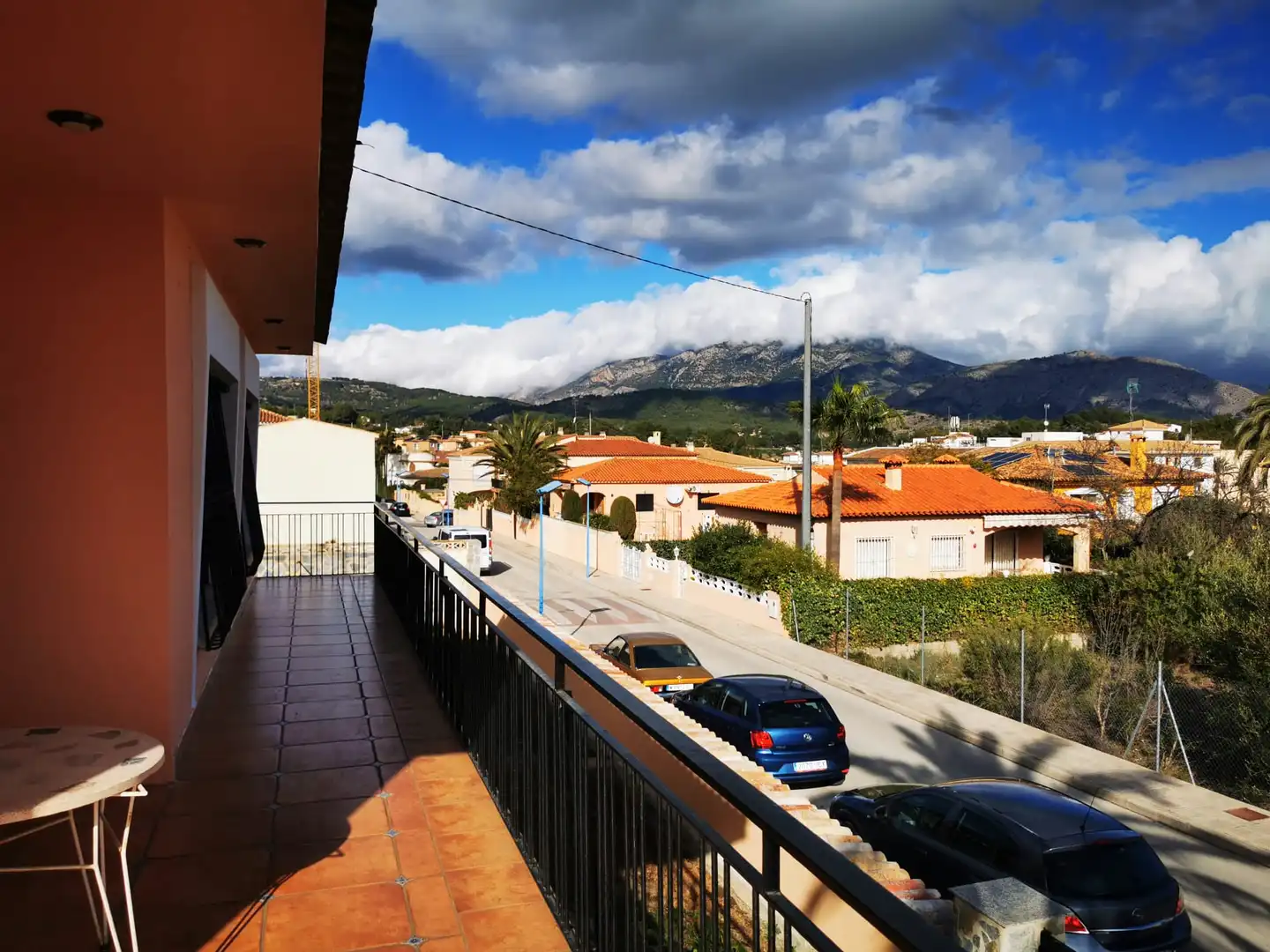 Vista exterior de Casa o chalet de alquiler en Polop con Calefacción, Jardín privado y Terraza