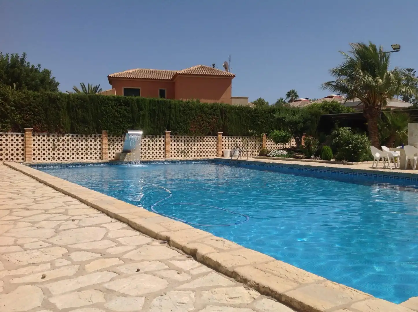 Piscina de Casa o xalet en venda en Sant Joan d'Alacant amb Aire condicionat, Calefacció i Jardí privat
