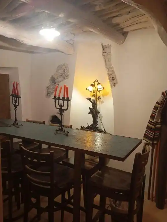 Menjador de Casa o xalet en venda en Busquístar amb Terrassa i Moblat