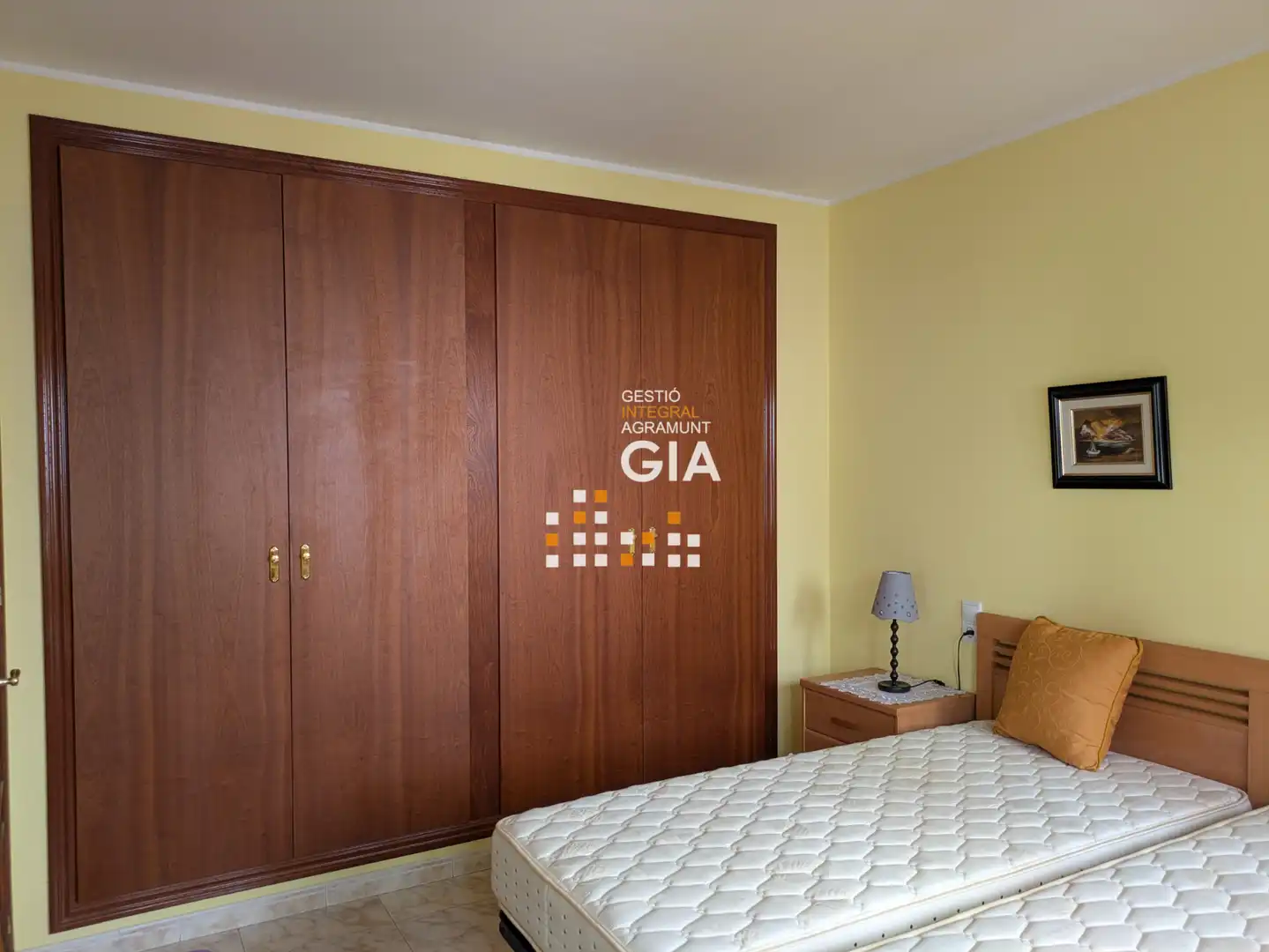 Schlafzimmer von Wohnung zum Verkauf in Agramunt mit Heizung, Möbliert und Ofen