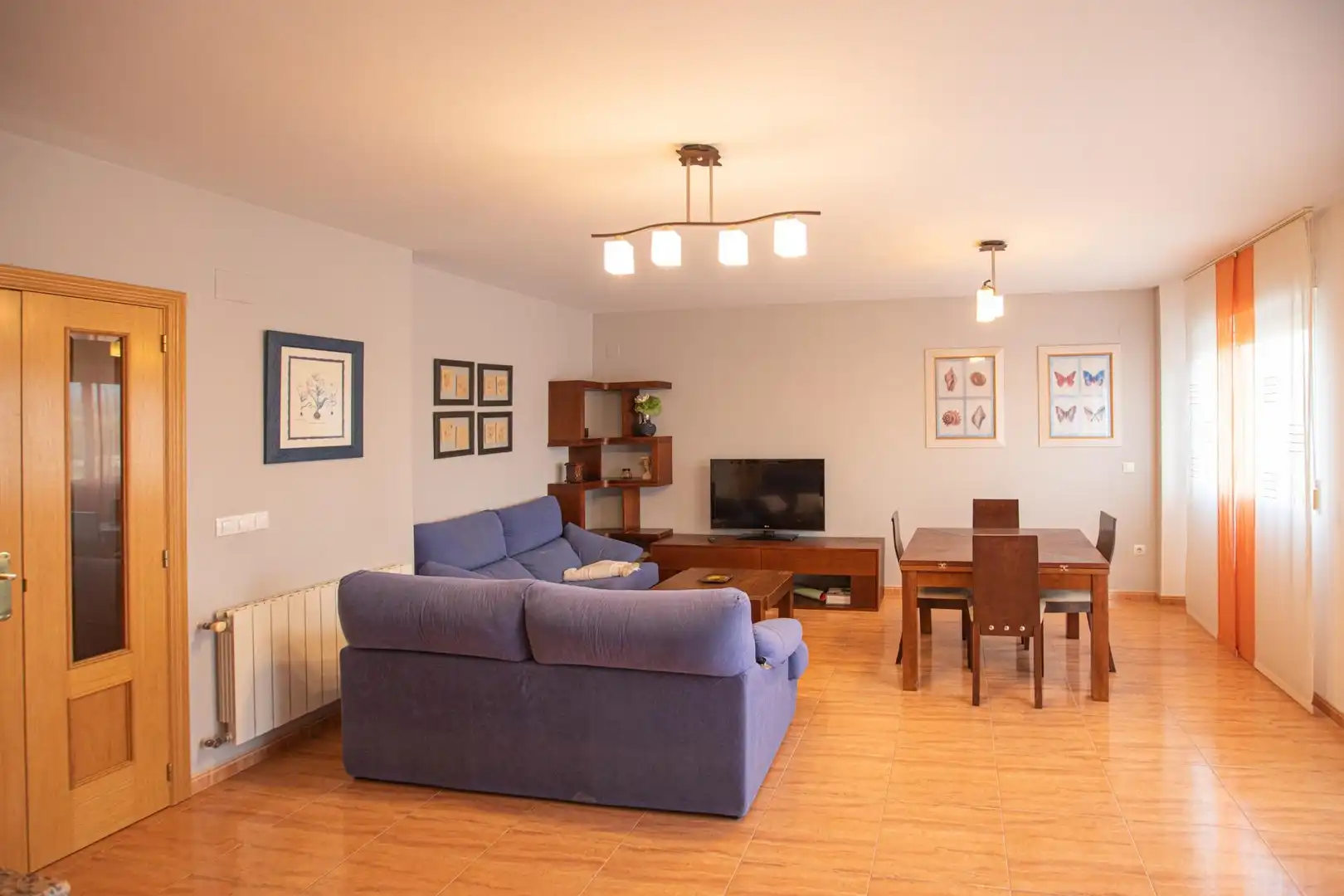 Sala d'estar de Apartament en venda en Muro de Alcoy amb Aire condicionat, Calefacció i Terrassa