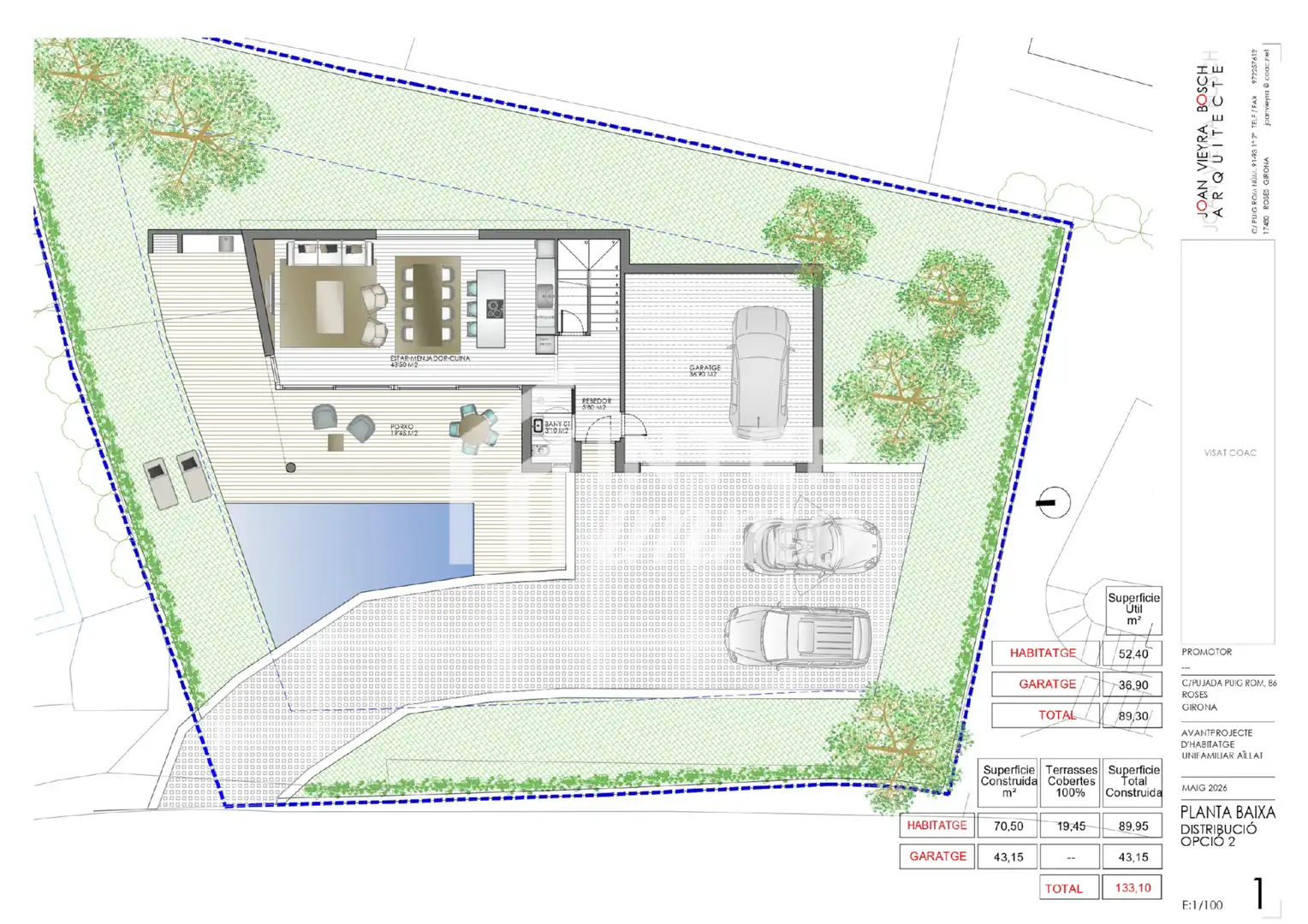 Terreno residencial en venta en Calle Pujada al Puig Rom 86, imagen 11