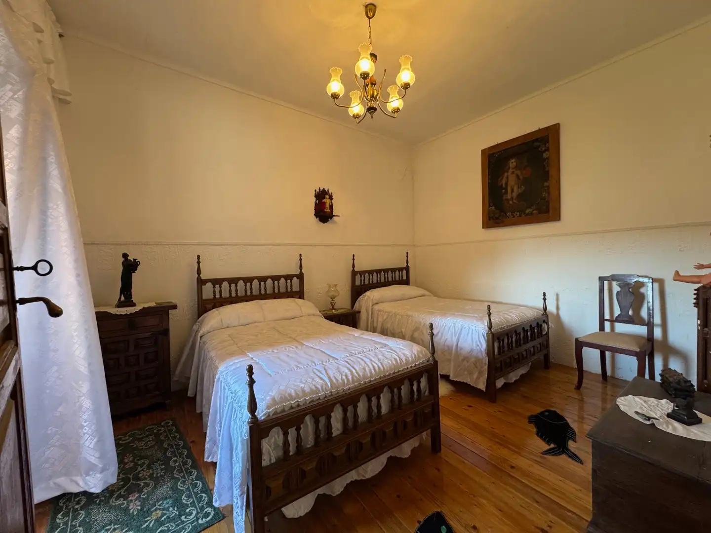 Habitación de Finca rústica en venta en Osorno la Mayor con Parquet, Trastero y Amueblado