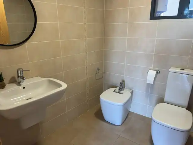 Bathroom of Flat for sale in L'Alcora  with Air Conditioner, Parquet flooring and Furnished