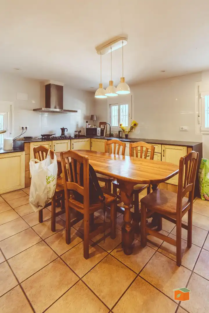 Kitchen of Houses for sale in Roquetes  with Air Conditioner, Parquet flooring and Swimming Pool