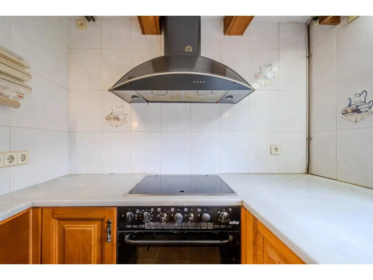 Cocina de Finca rústica en venta en Sils con Calefacción, Jardín privado y Terraza