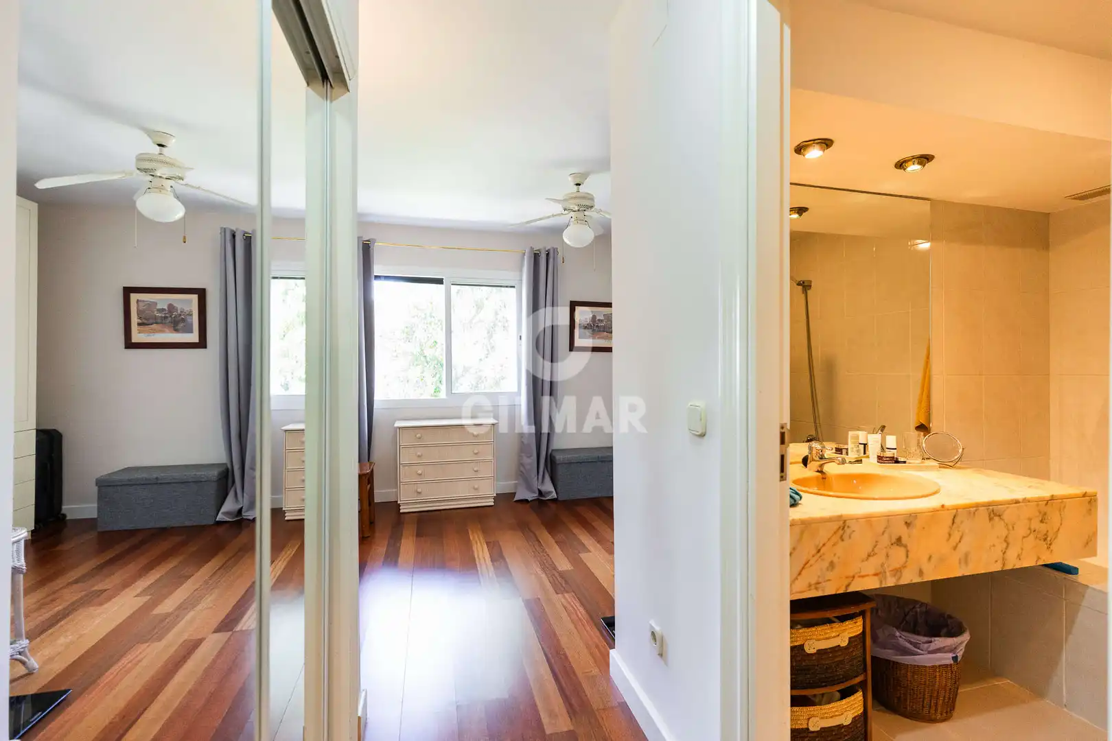 Bedroom of Detached homes for sale in Galapagar  with Heating, Private garden and Swimming Pool