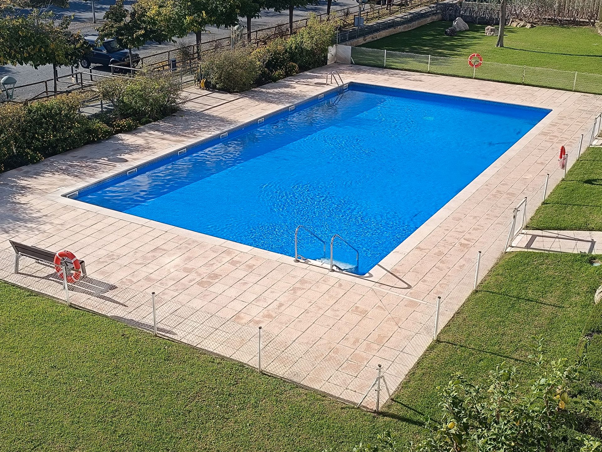Swimming pool of Flat to rent in  Tarragona Capital  with Air Conditioner, Heating and Parquet flooring