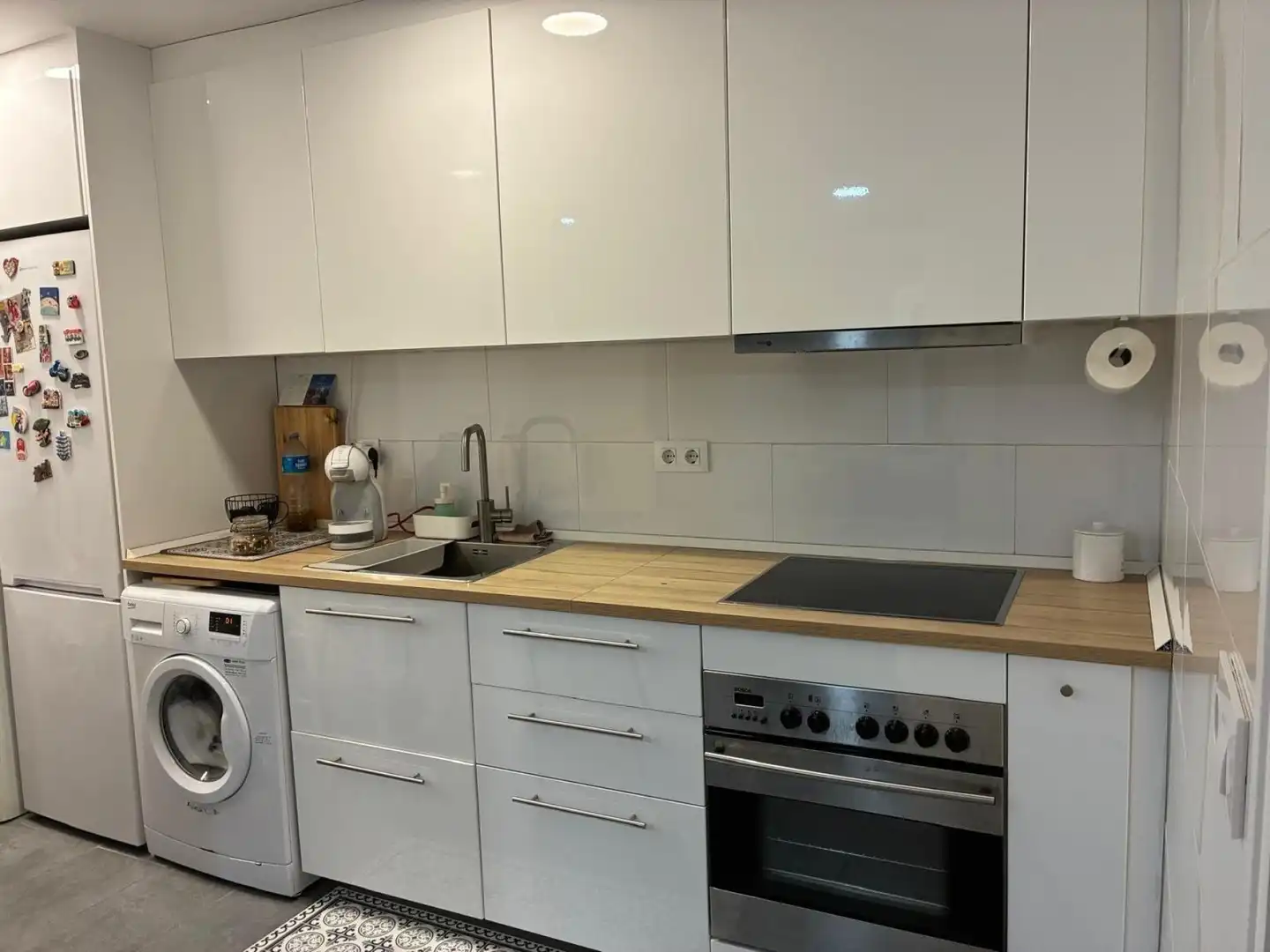 Kitchen of Apartments for sale in Roses  with Air Conditioner