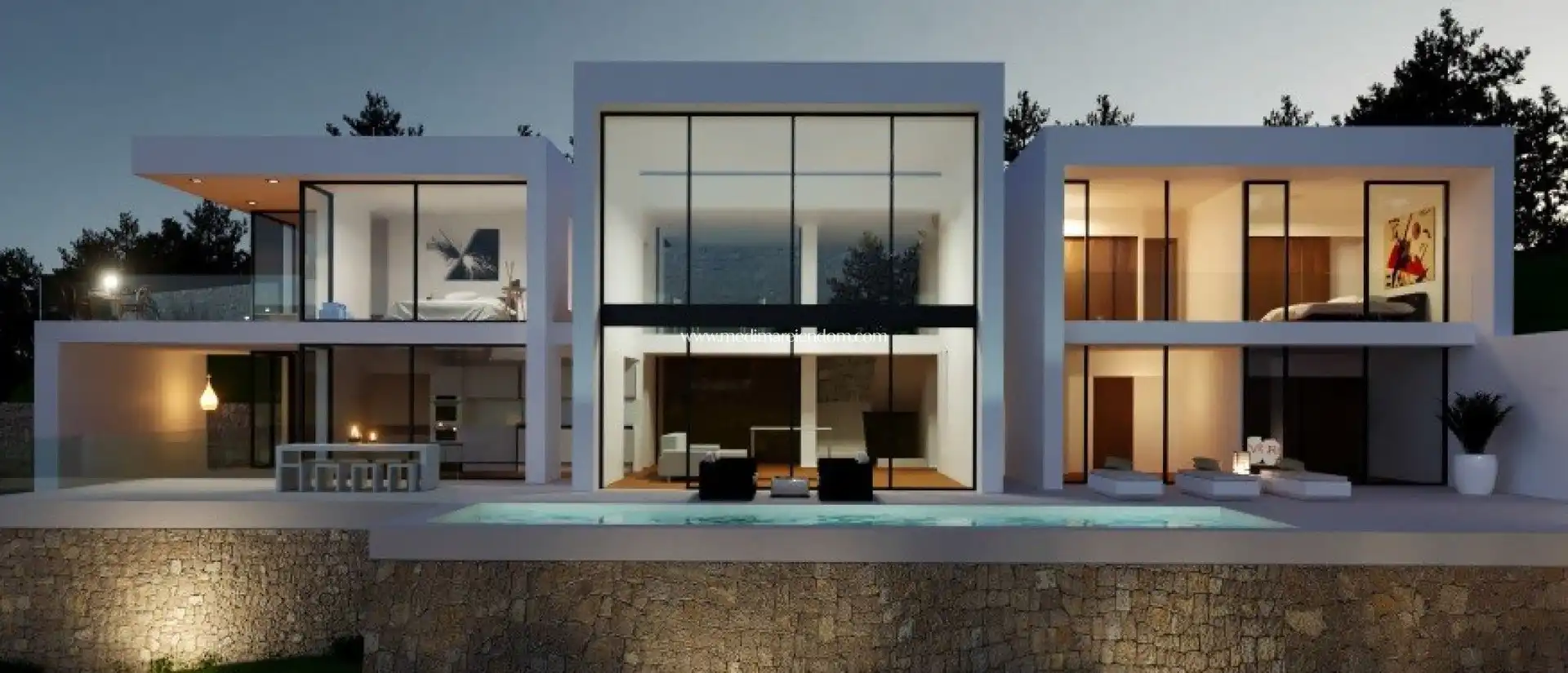 Exterior view of Houses for sale in Jávea / Xàbia