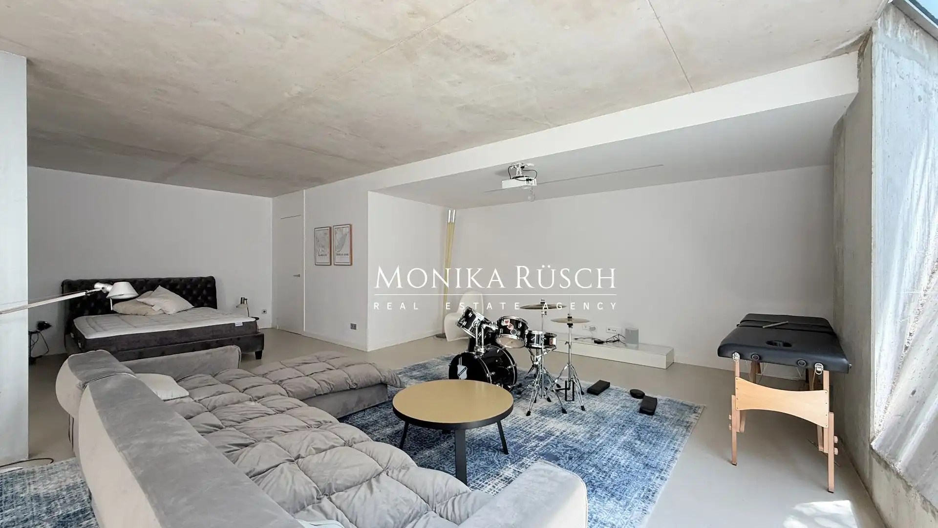 Living room of Houses for rent in Castelldefels  with Air Conditioner, Heating and Private garden