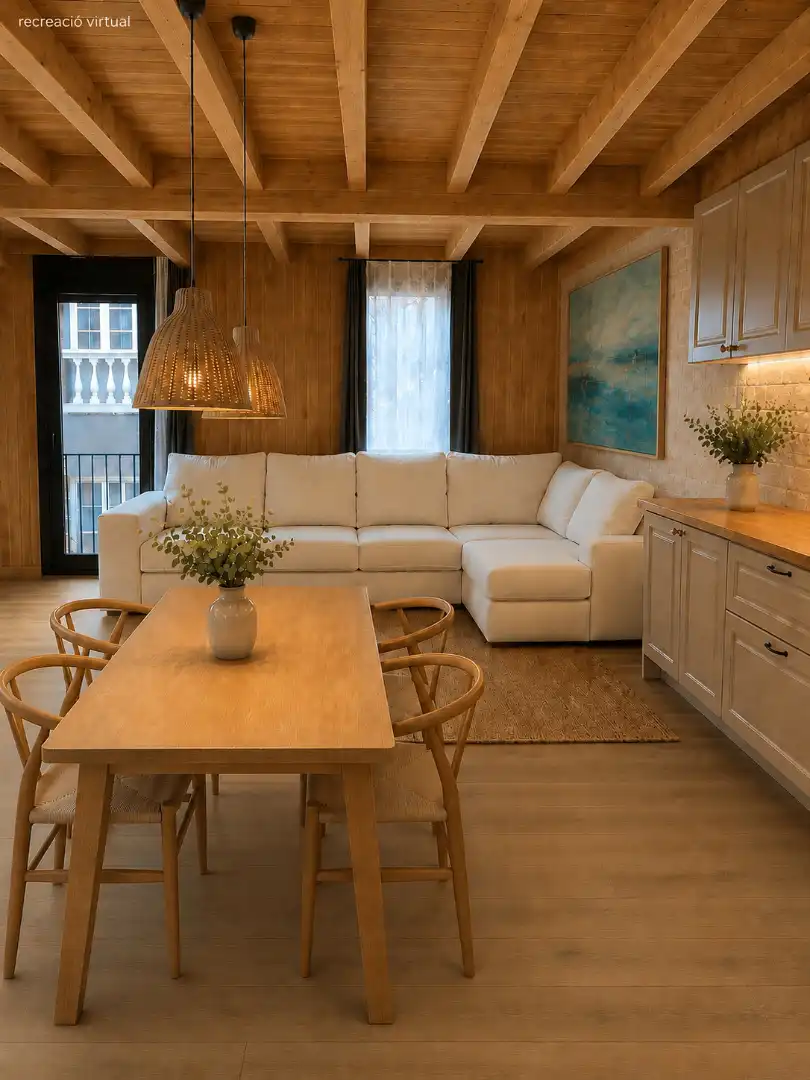 Dúplex con terraza en venta en Carrer de Sant Antoni