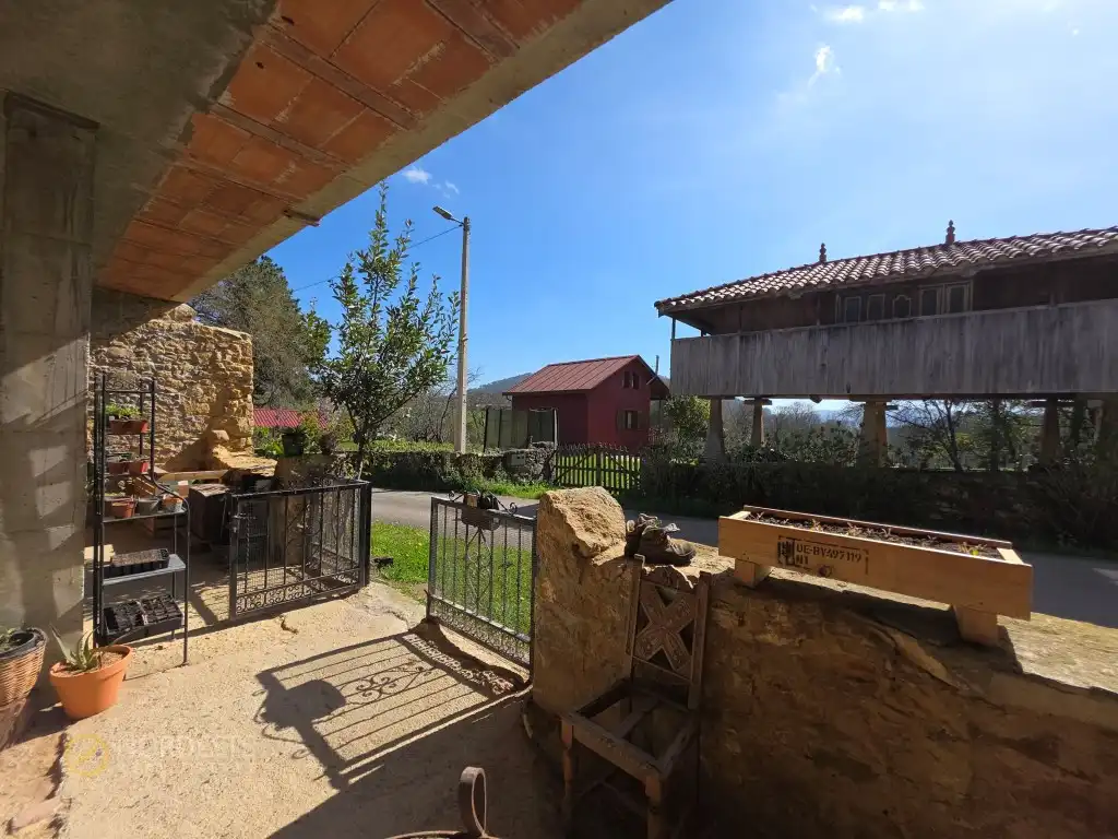 Terrasse von Country house zum Verkauf in Llanera