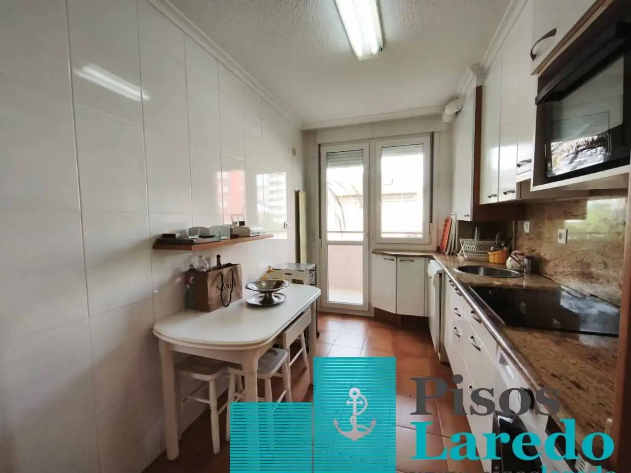 Kitchen of Flat for sale in Laredo  with Heating, Terrace and Balcony