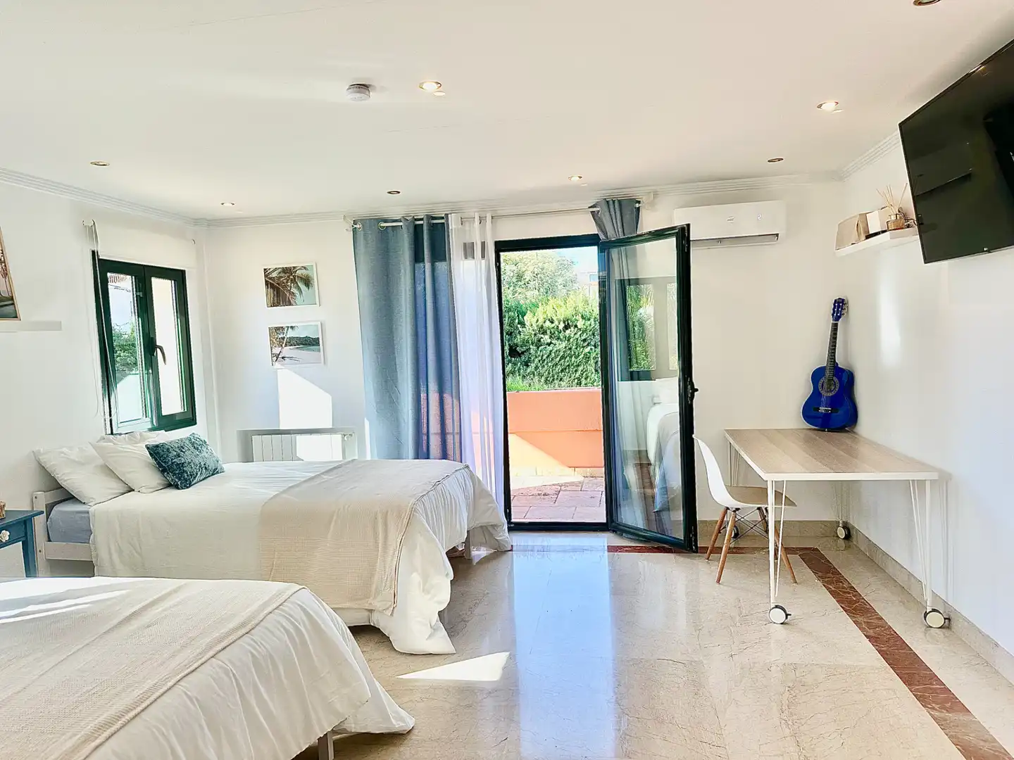 Bedroom of Houses for rent in Marbella  with Air Conditioner, Heating and Private garden