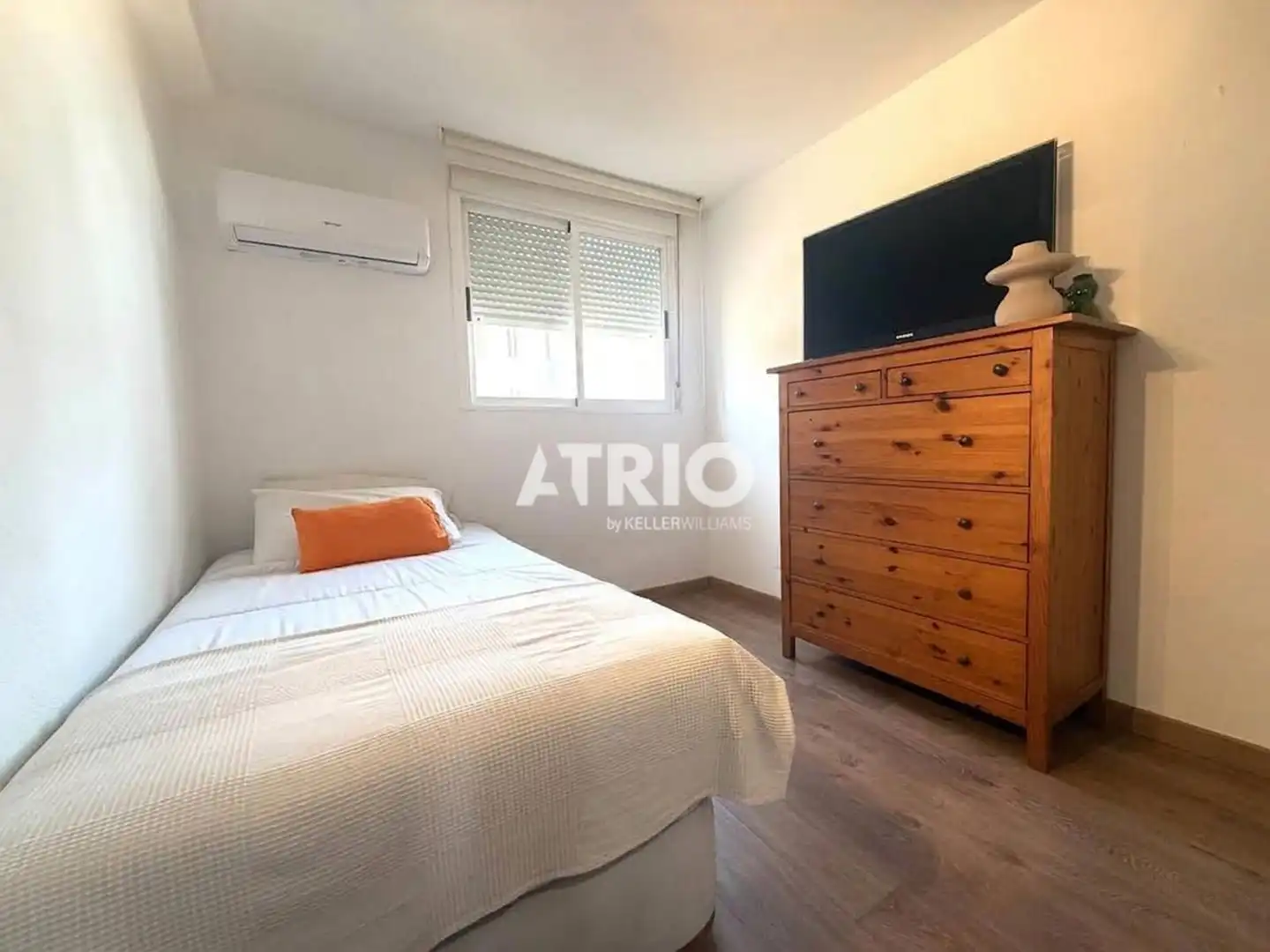 Dormitori de Pis de lloguer en  Palma de Mallorca amb Aire condicionat, Calefacció i Terrassa