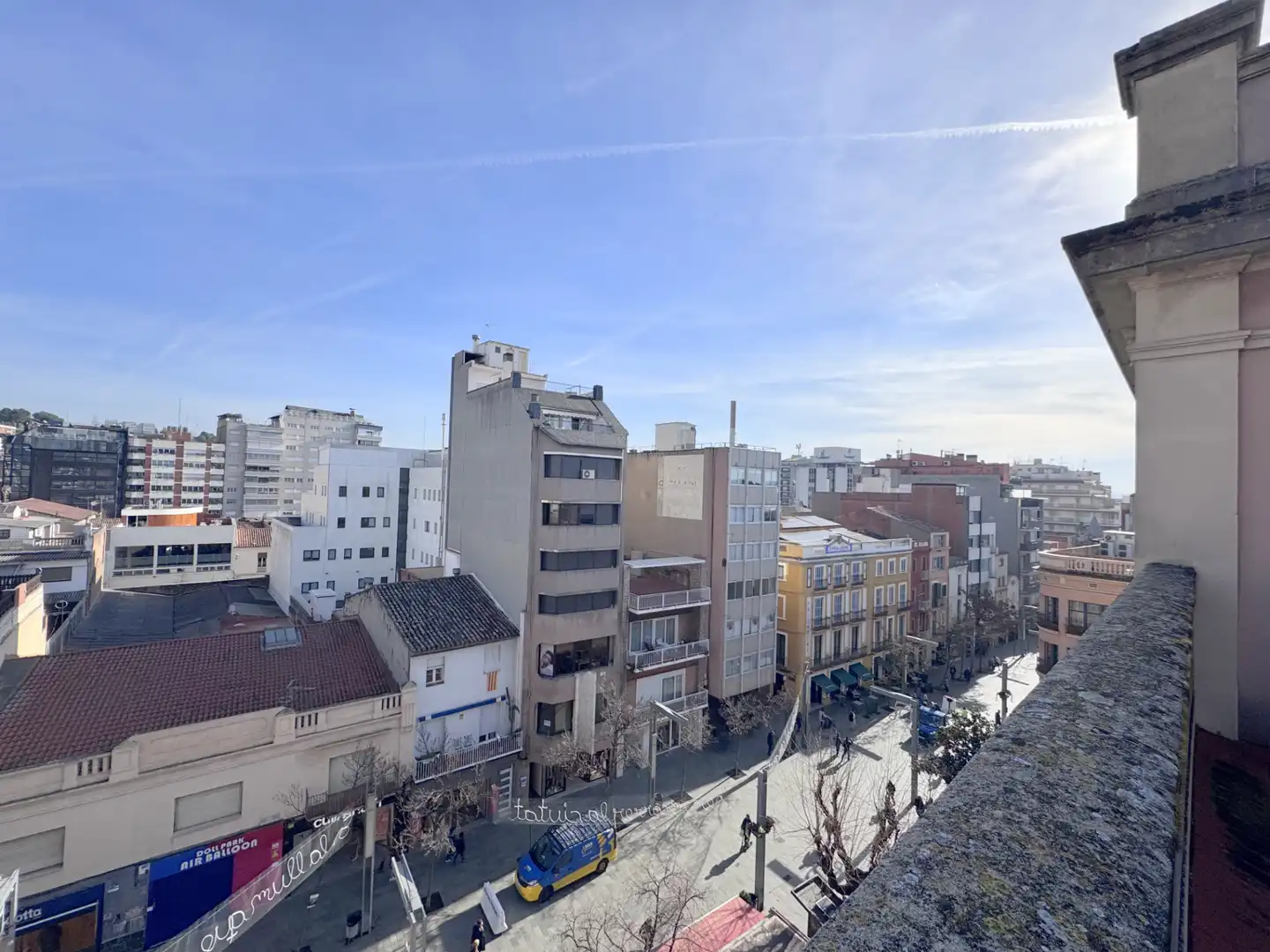 Vista exterior de Pis en venda en Granollers amb Aire condicionat, Calefacció i Parquet