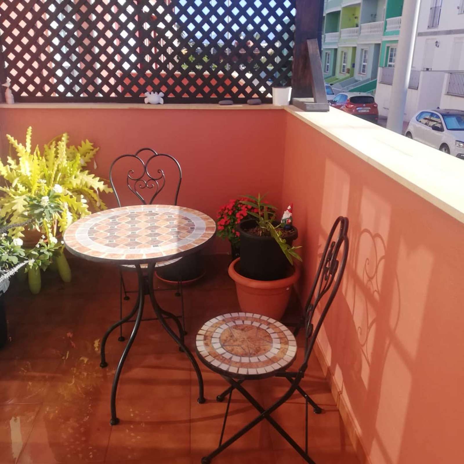 Terrassa de Apartament per a compartir en San Sebastián de la Gomera amb Aire condicionat i Terrassa