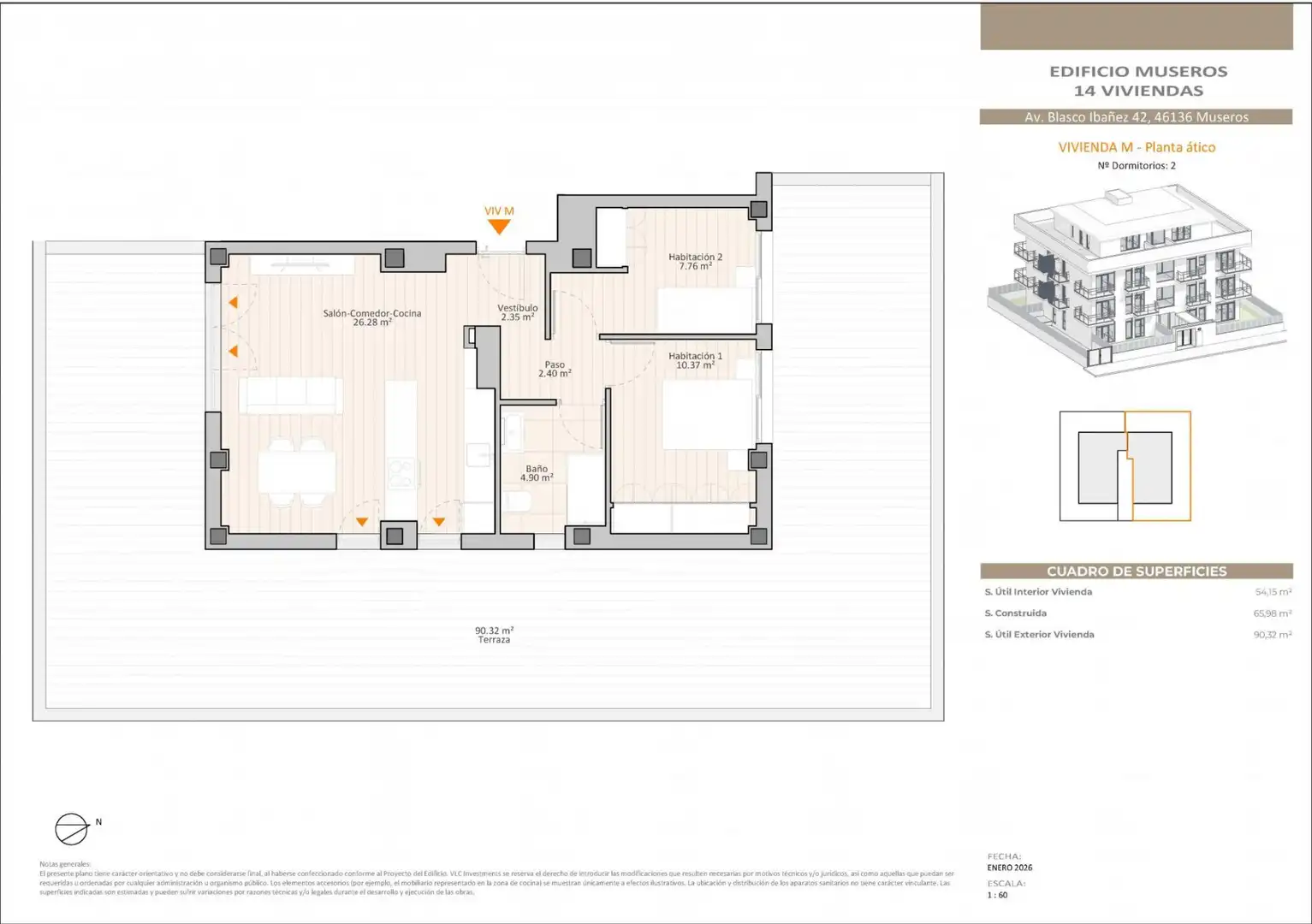 Penthouse mit Aufzug zum Verkauf in Museros, imagen 9