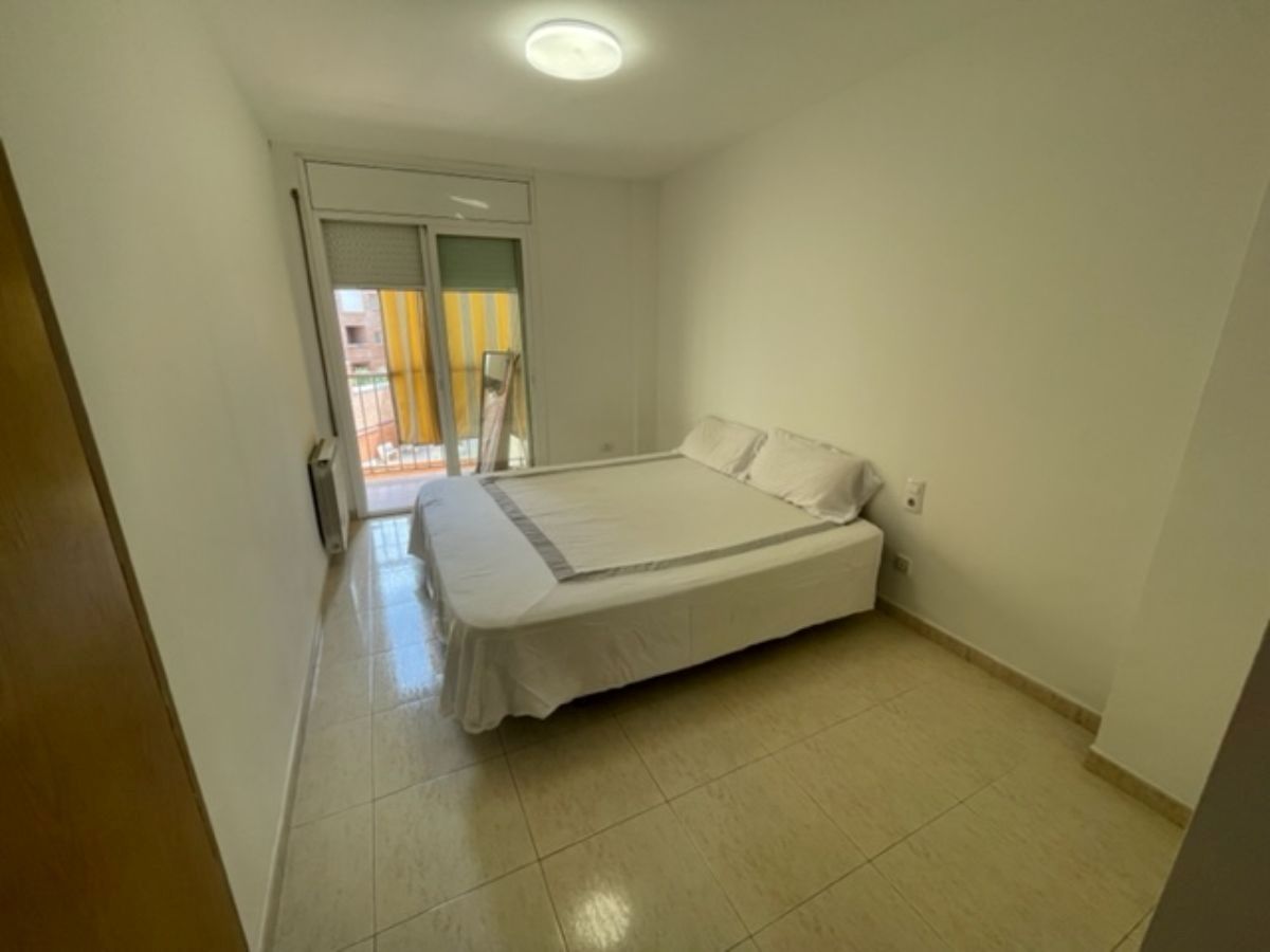Bedroom of Flat for sale in  Lleida Capital  with Heating, Terrace and Furnished