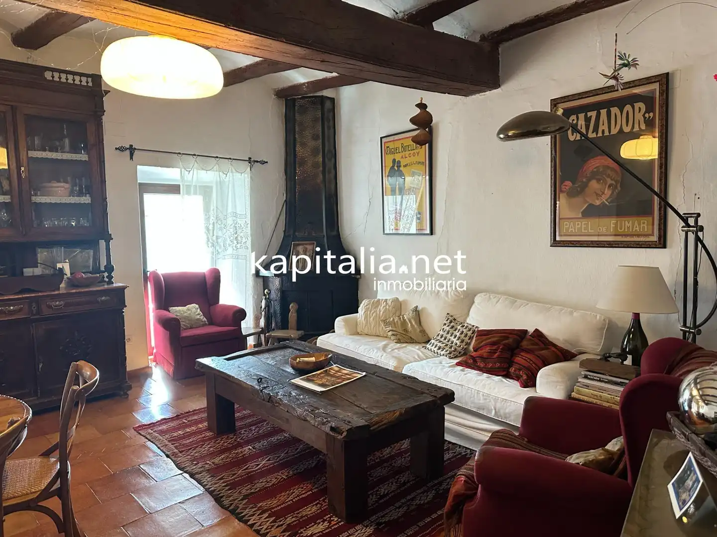 Casa rústica amb terrassa en venda a Bocairent, imagen 4