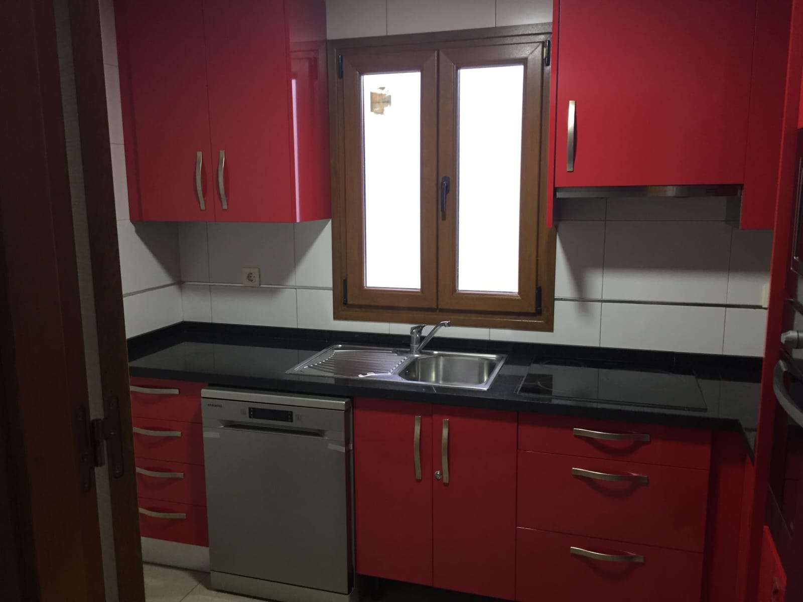 Cocina de Apartamento para compartir en  Granada Capital con Aire acondicionado, Calefacción y Terraza