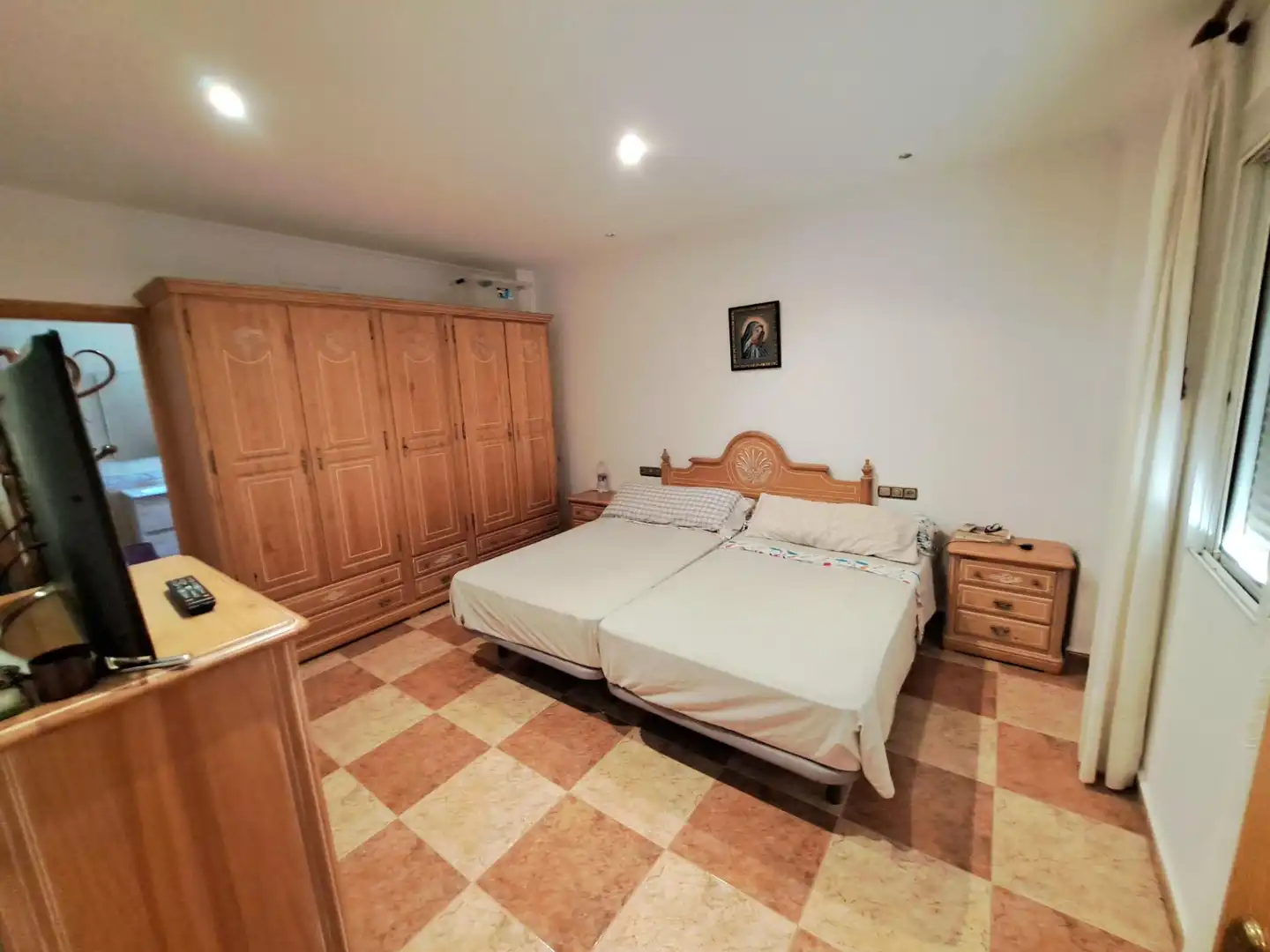 Bedroom of Houses for sale in Alzira  with Air Conditioner, Private garden and Terrace