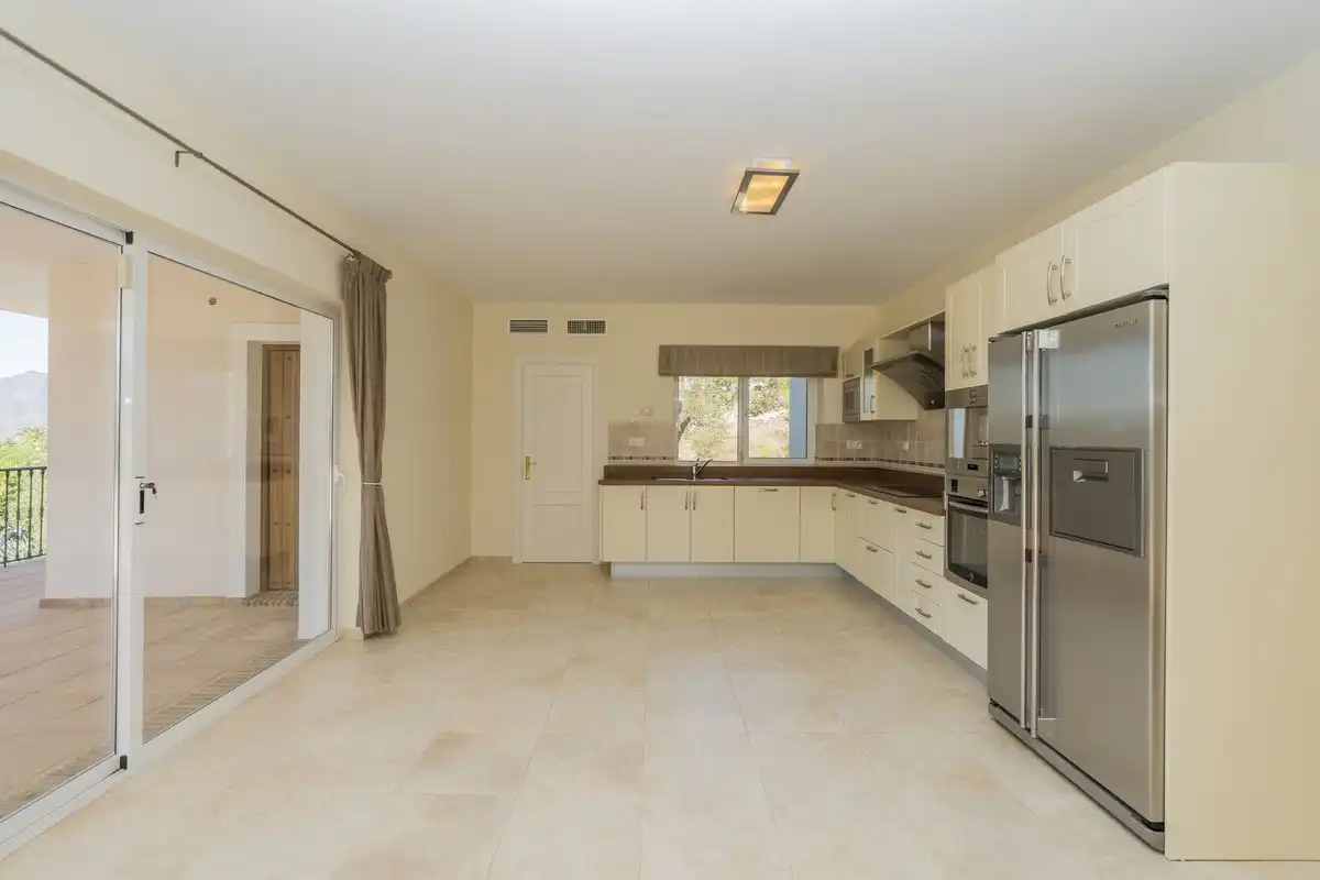 Cocina de Casa o chalet en venta en Mijas con Aire acondicionado, Calefacción y Jardín privado