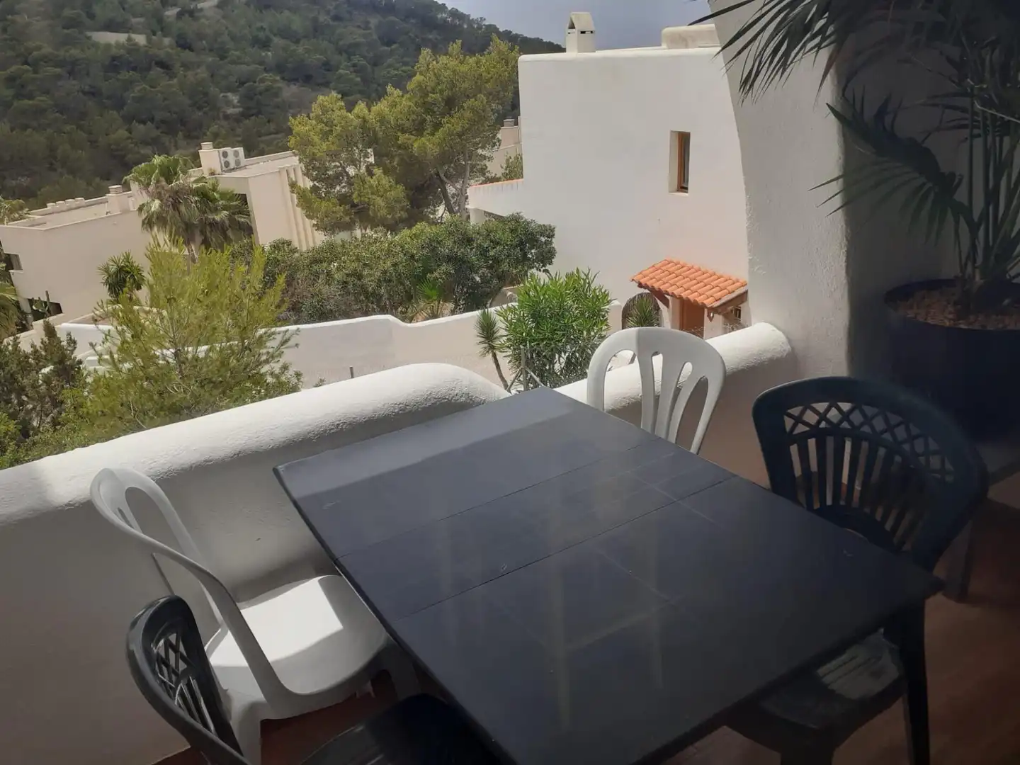 Terraza de Apartamento en venta en Sant Josep de sa Talaia con Calefacción, Jardín privado y Terraza