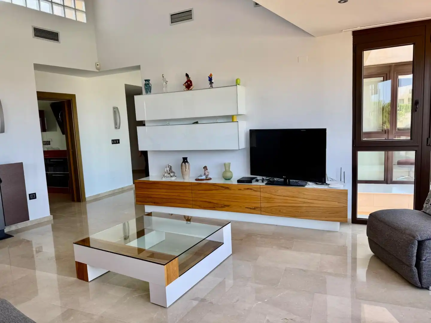 Living room of Houses for sale in Molina de Segura  with Air Conditioner, Private garden and Terrace