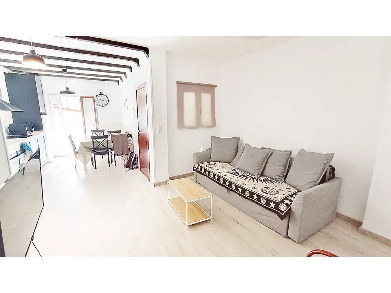 Sala de estar de Apartamento en venta en Peñíscola / Peníscola con Terraza, Amueblado y Balcón