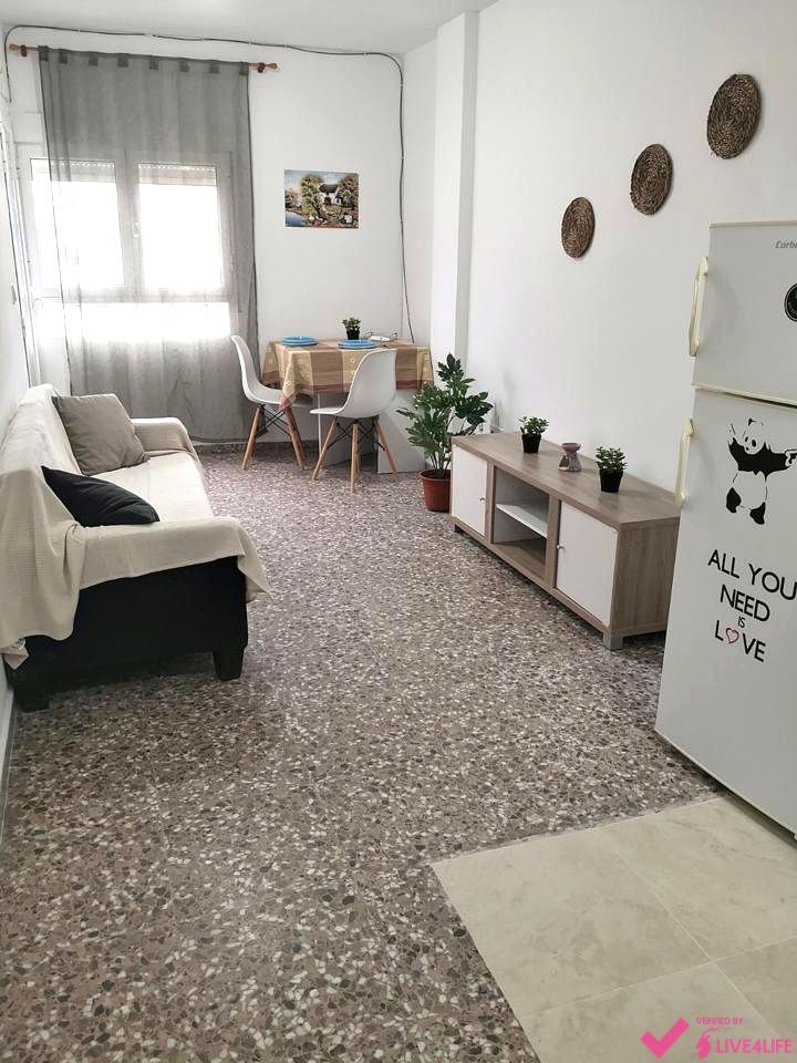 Bedroom of Flat to rent in  Valencia Capital  with Terrace