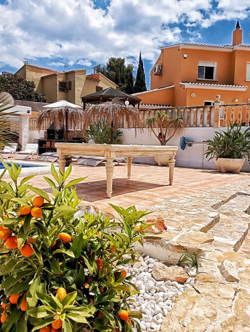 Terraza de Casa o chalet de alquiler en Moraira con Aire acondicionado, Calefacción y Jardín privado