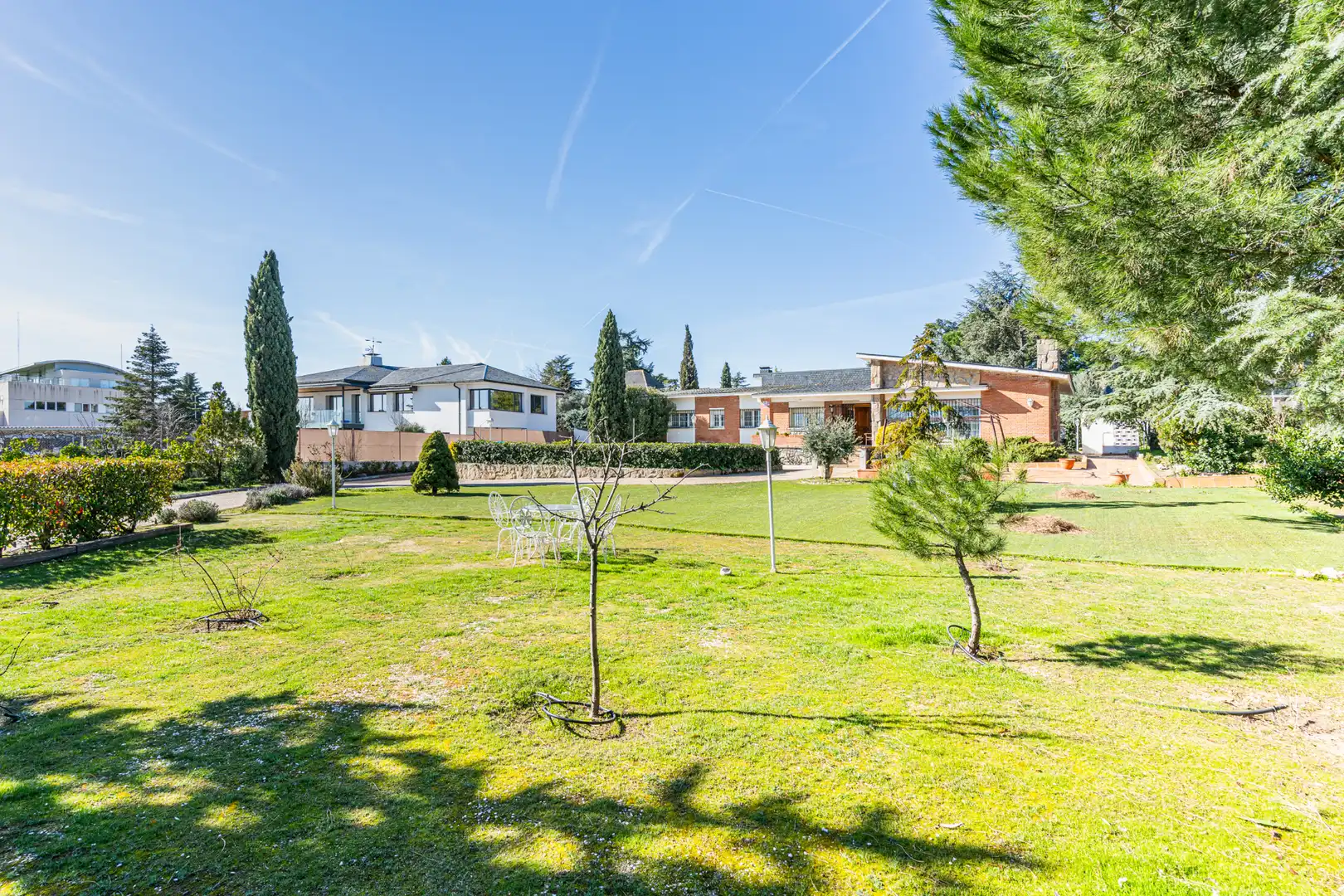 Garden of Houses for sale in Las Rozas de Madrid  with Air Conditioner, Heating and Private garden