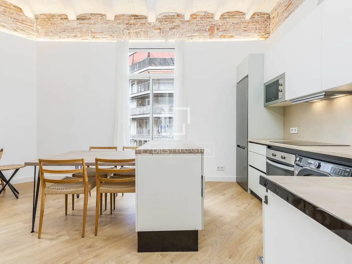 Cocina de Piso en venta en Barcelona con Aire acondicionado, Calefacción y Parquet