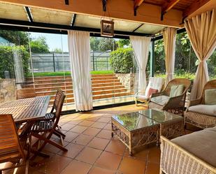Terrassa de Casa o xalet en venda en Galapagar amb Aire condicionat, Calefacció i Jardí privat