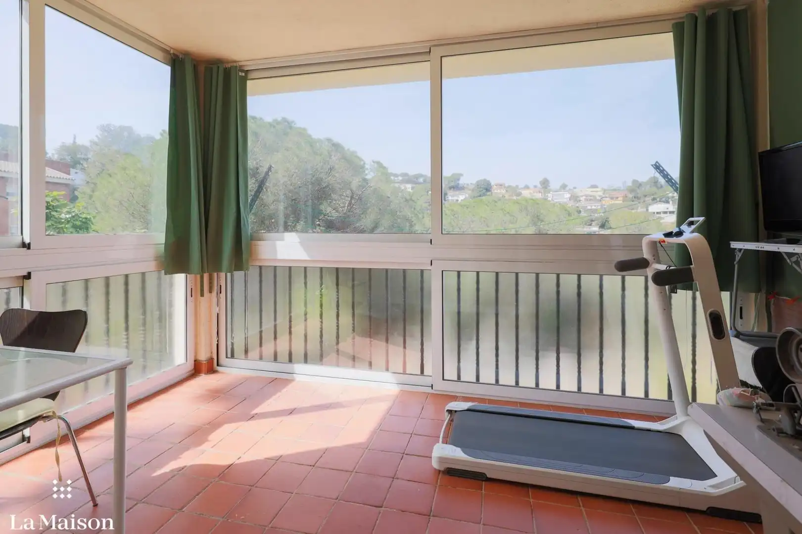 Balcony of Houses for sale in Argentona  with Heating, Terrace and Storage room