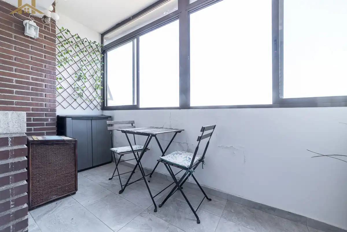 Balcony of Flat for sale in Alcorcón  with Air Conditioner, Heating and Terrace