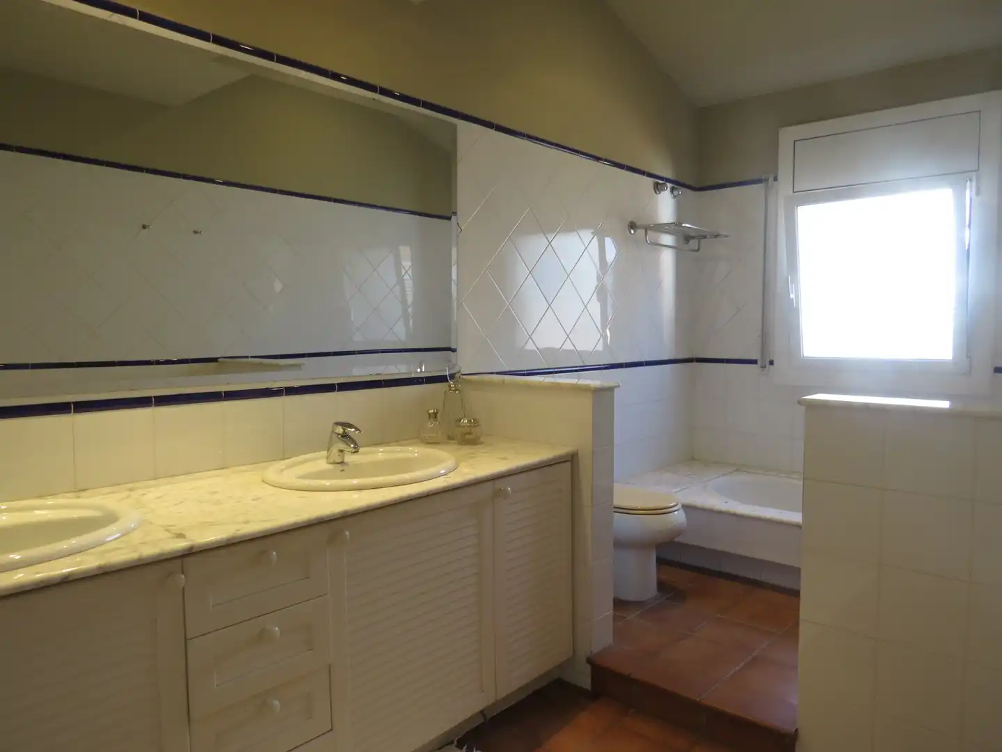 Badezimmer von Country house zur Miete in Sant Andreu de Llavaneres mit Heizung, Parkett und Terrasse