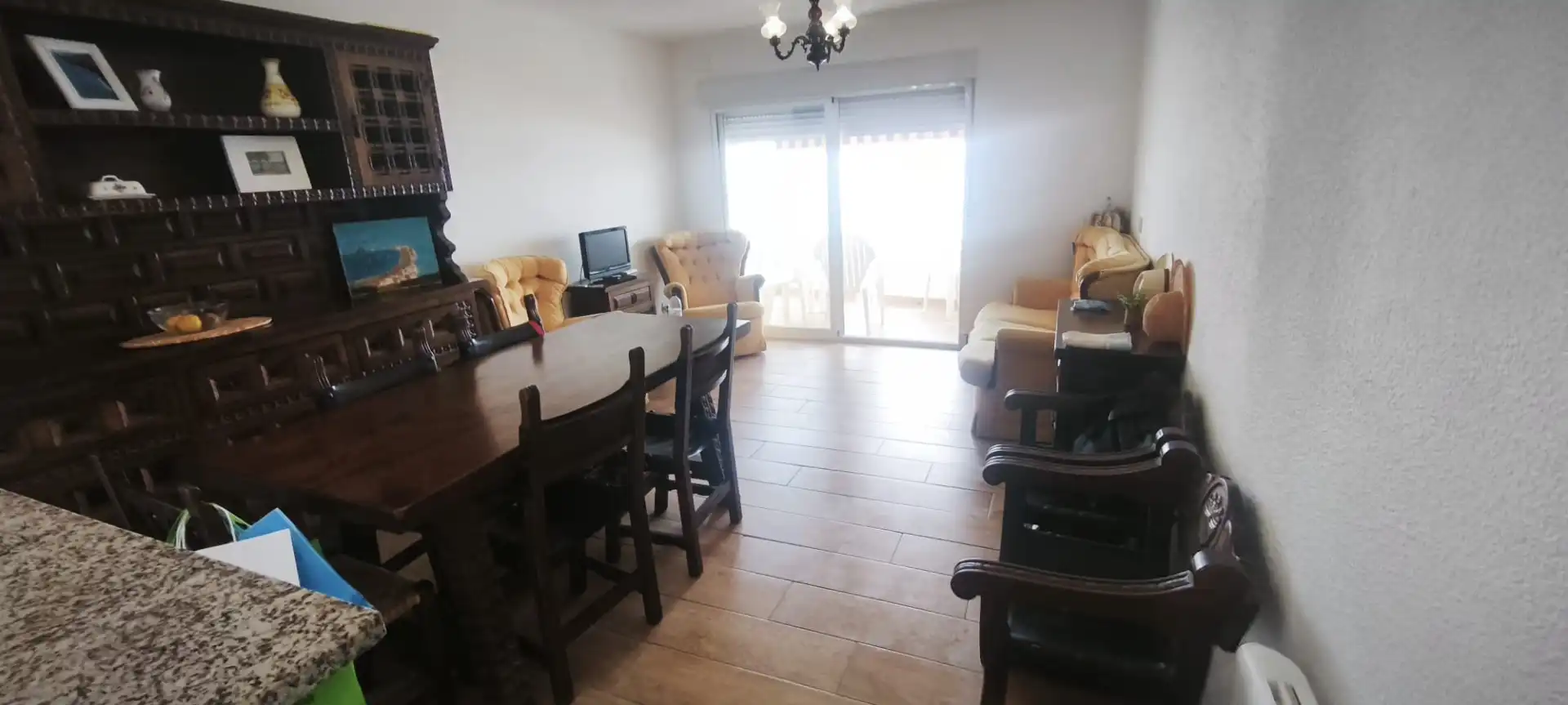 Living room of Duplexes for rent in Peñíscola / Peníscola  with Heating, Terrace and Furnished