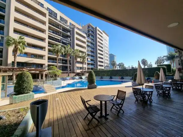 Terrace of Flat for rent in Barcelona  with Air Conditioner, Terrace and Furnished