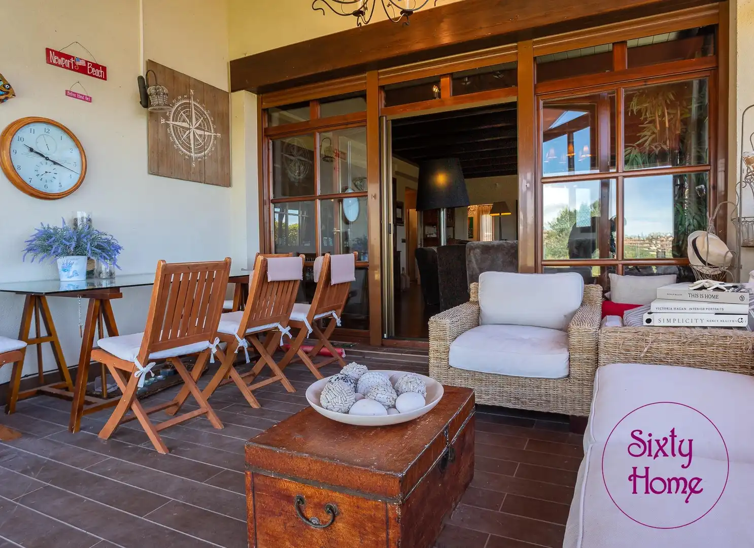 Terraza de Casa o chalet en venta en Jaca con Calefacción, Jardín privado y Parquet