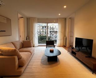 Living room of Flat to rent in  Barcelona Capital  with Air Conditioner and Terrace