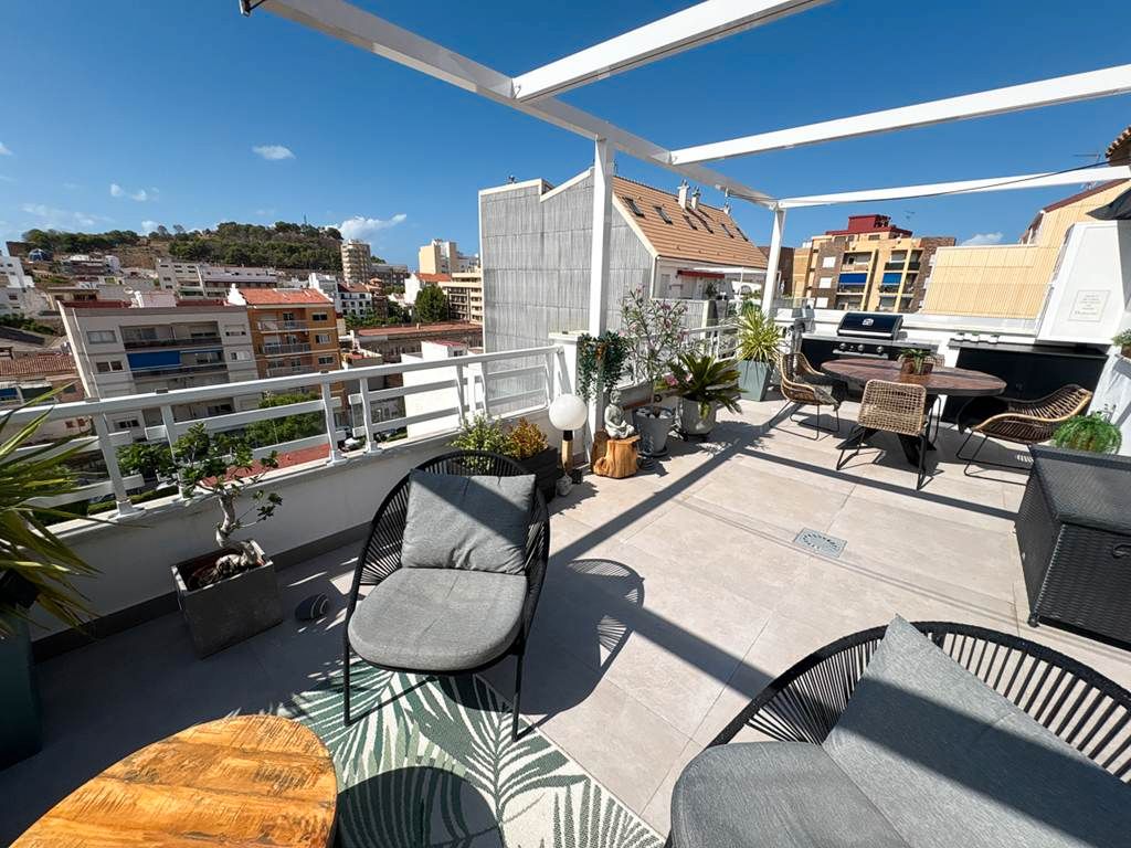 Terrace of Attic for sale in Dénia  with Air Conditioner, Terrace and Home automation